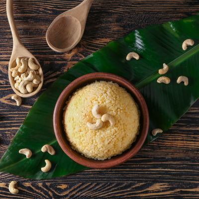Jaggery Rice made from organic rice and organic jaggery