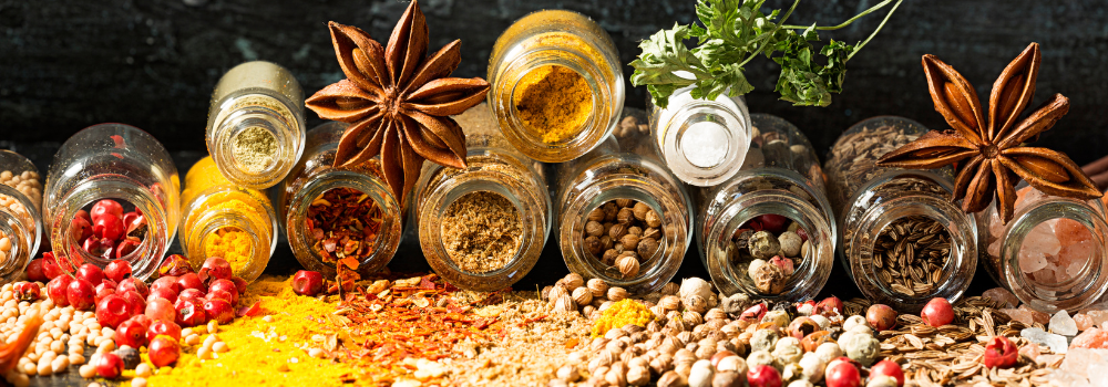 Organic Spices whole and grounded and masala