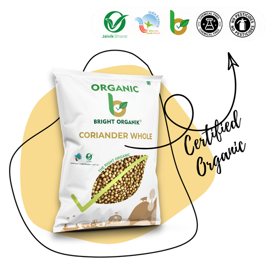 Organic Coriander whole