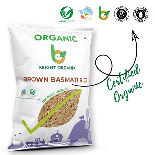 Organic Brown Basmati Rice