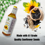 Load image into Gallery viewer, Organic Sunflower Oil (Cold Pressed) - Bright Organik
