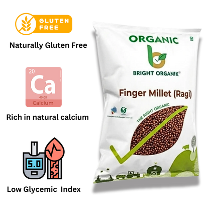Organic Finger Millet (Ragi)