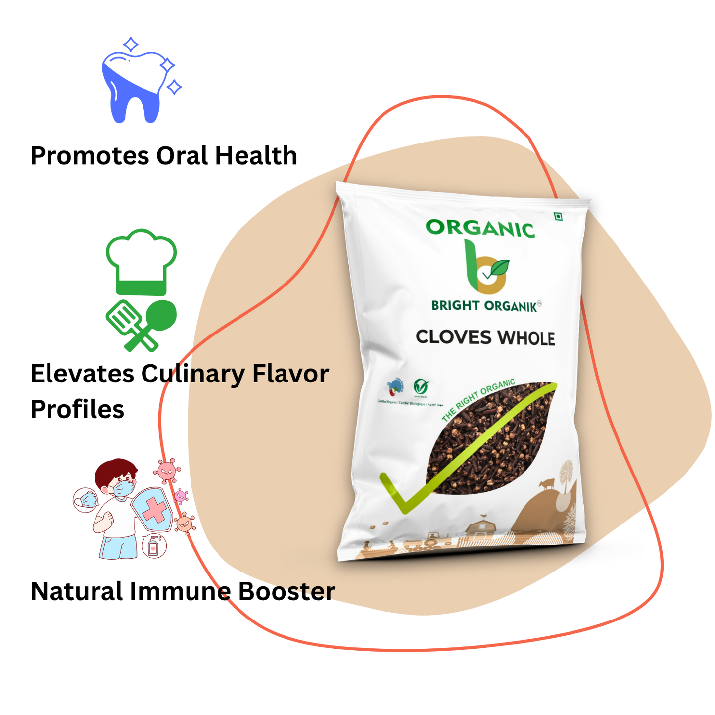 Organic Clove Whole