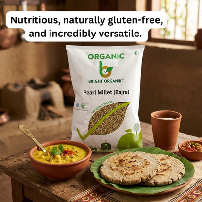 Organic Pearl Millet (Bajra)