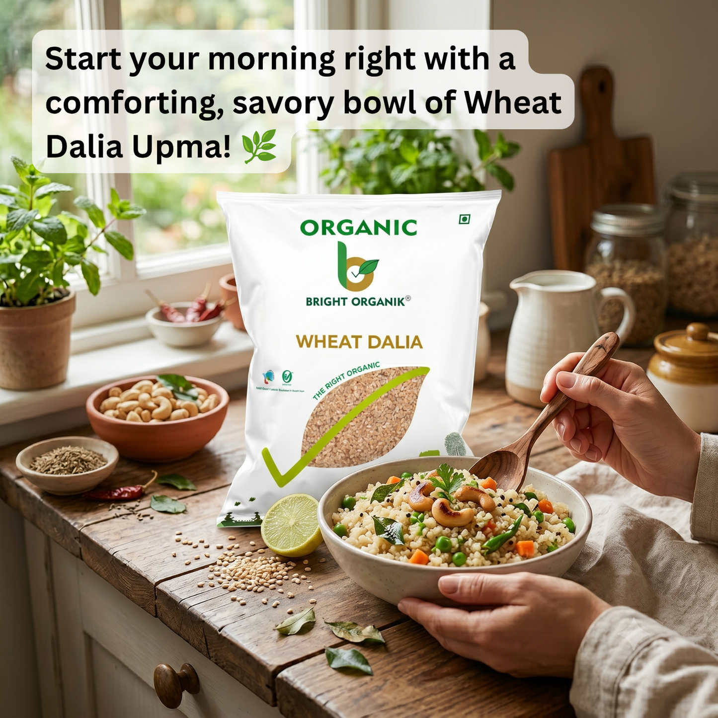 Organic Wheat Dalia