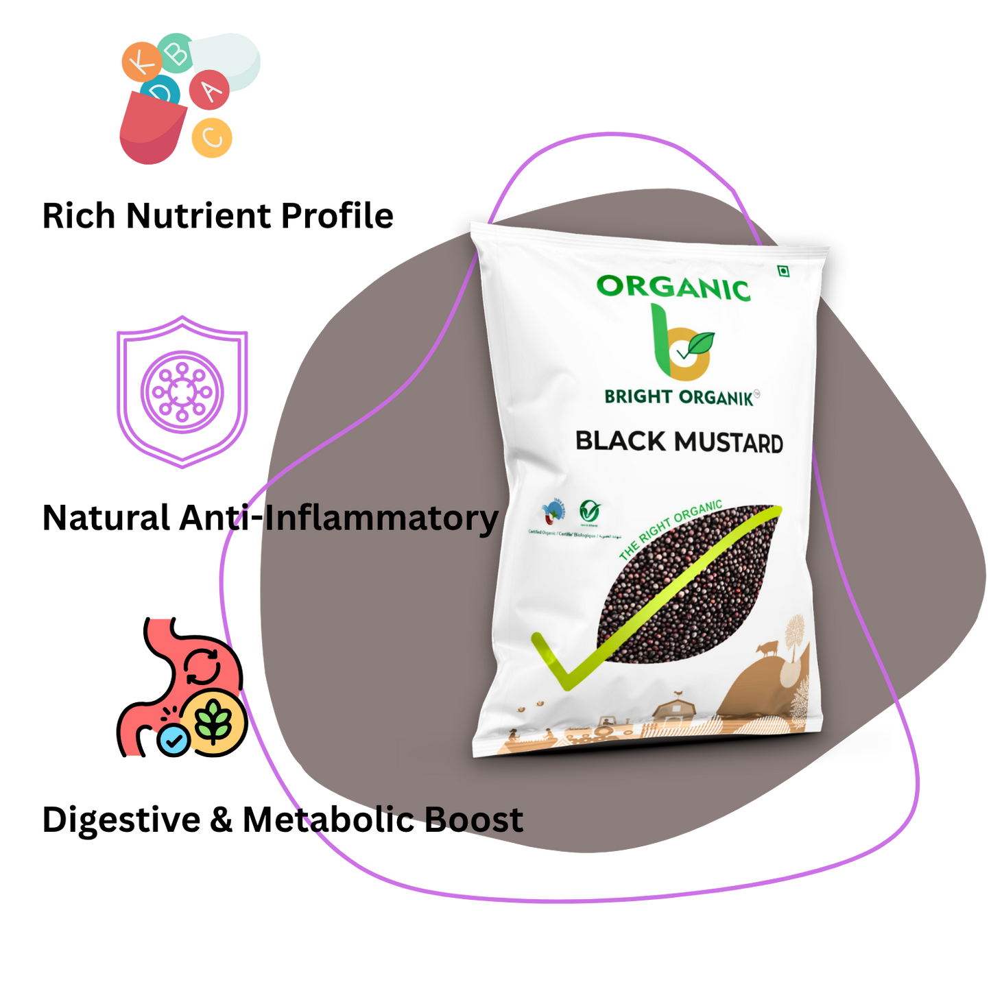 Organic Black Mustard 