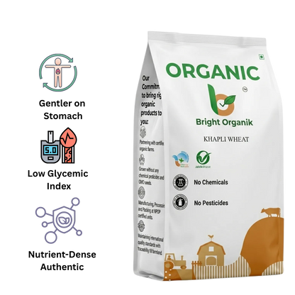 Organic Khapli Wheat