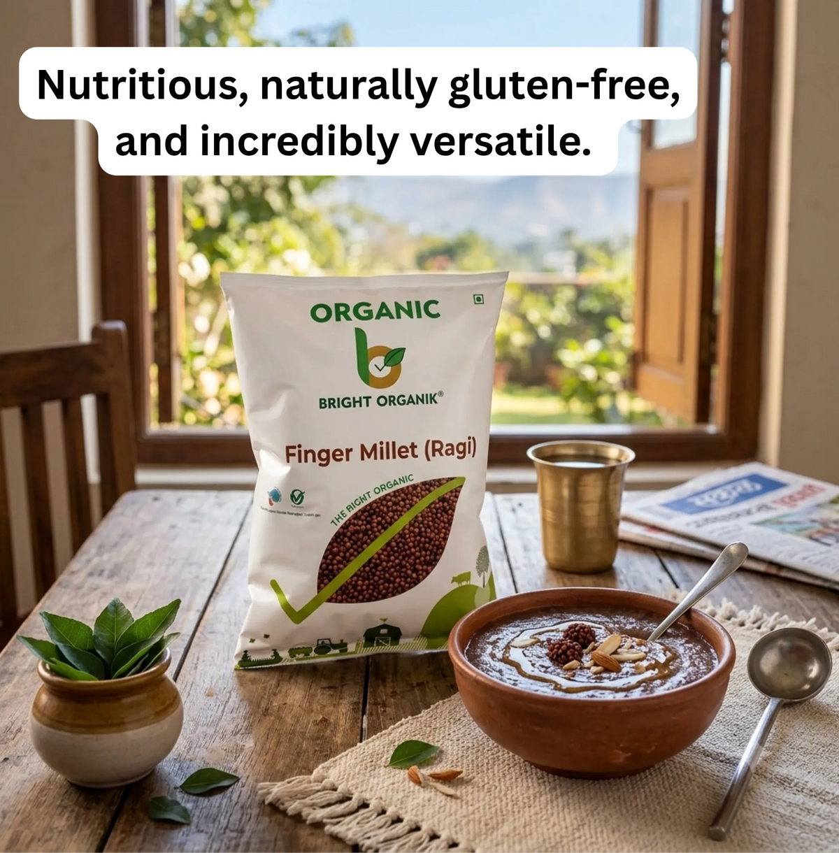 Organic Finger Millet (Ragi)