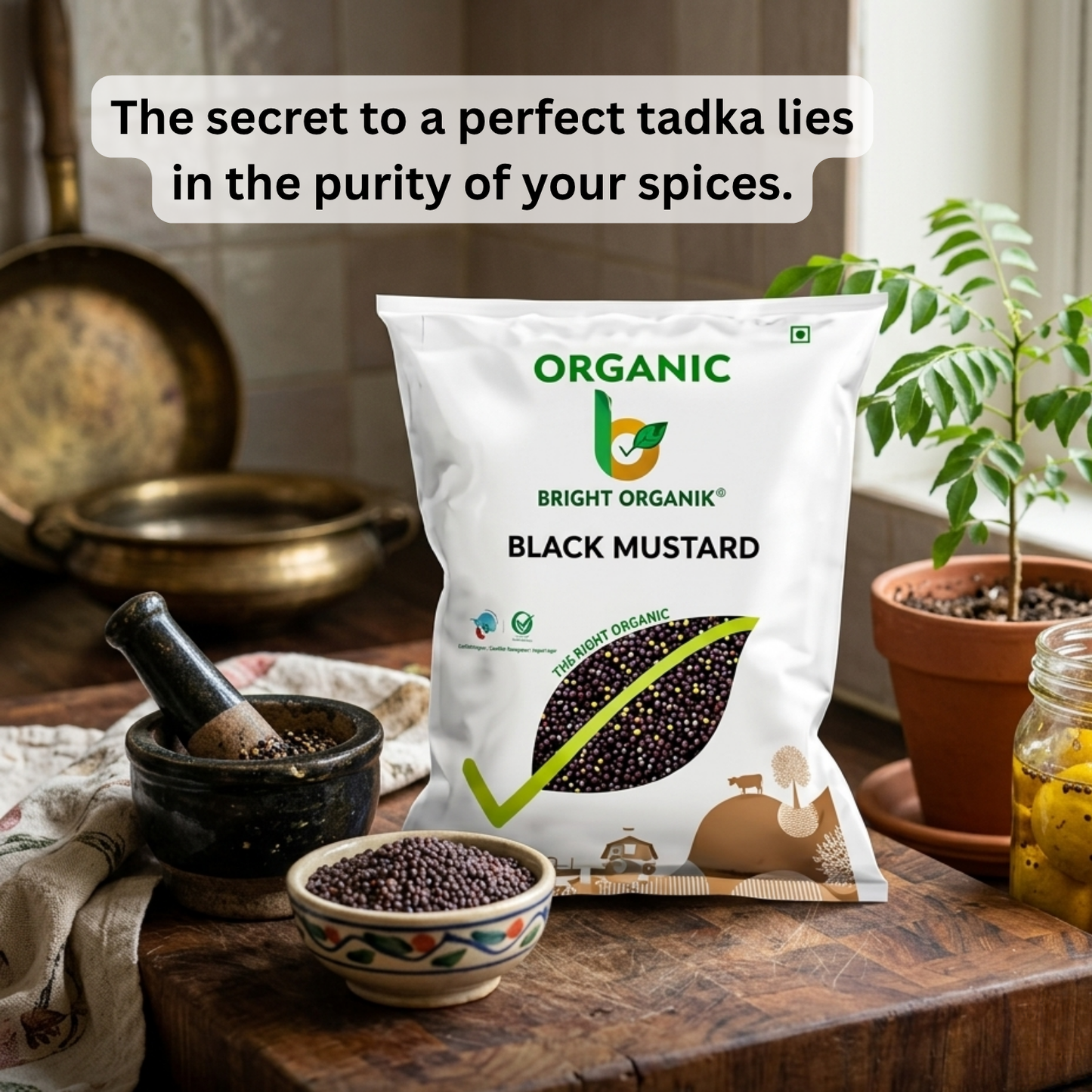 Organic Black Mustard 