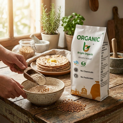 Organic Khapli Wheat