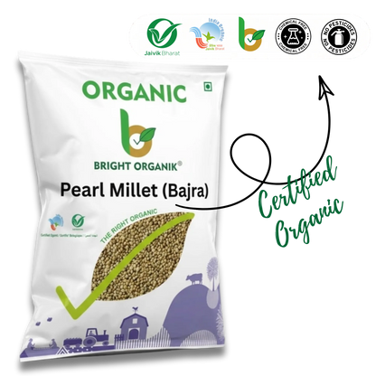 Organic Pearl Millet (Bajra)