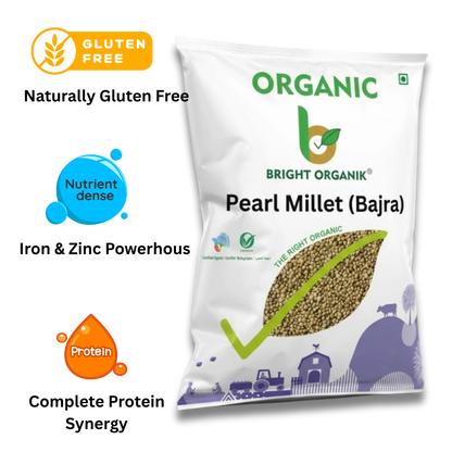Organic Pearl Millet (Bajra)