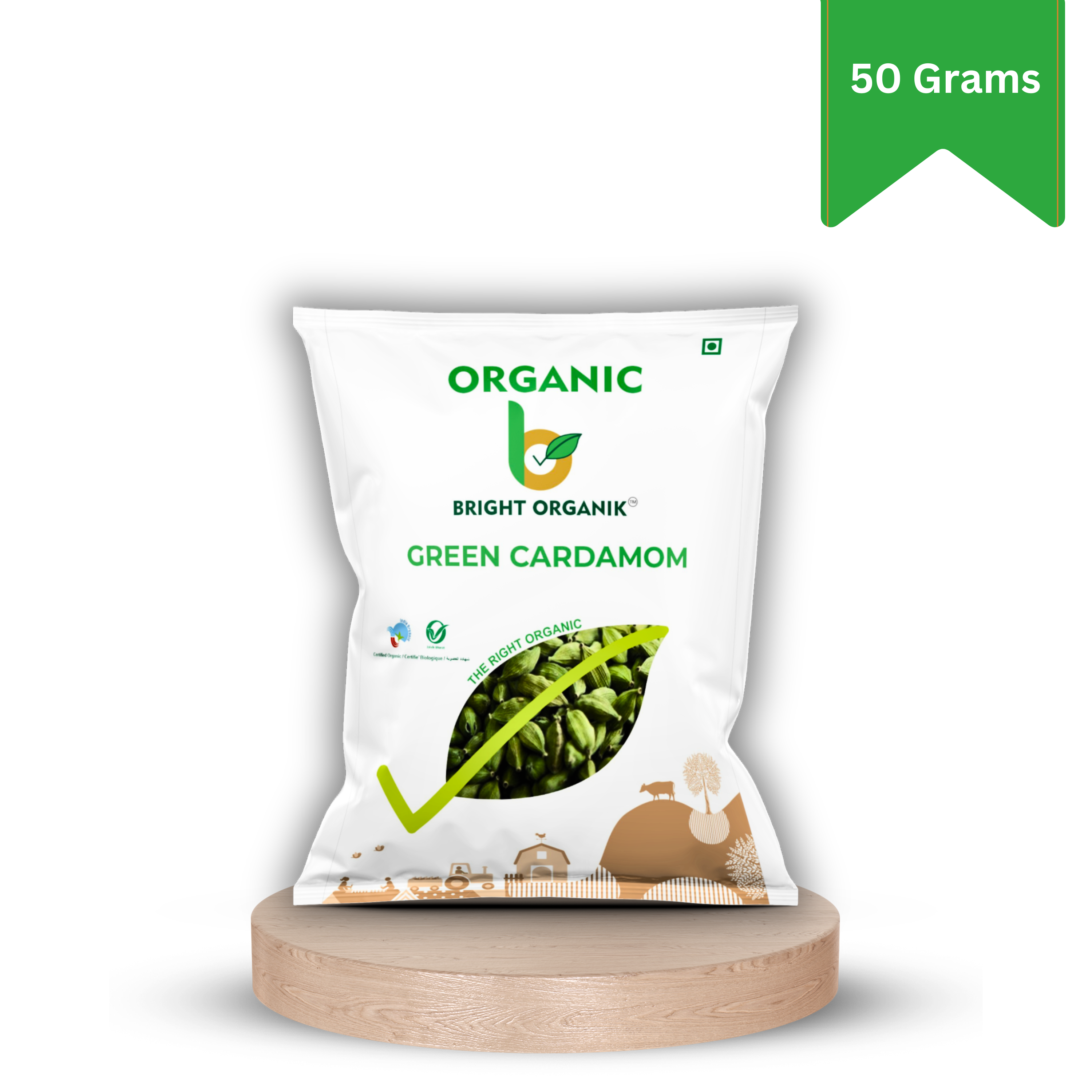 Organic Green Cardamom