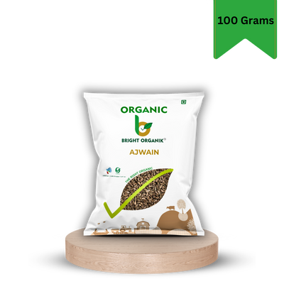 Organic Ajwain , Carrod seeds in a packet of 100 grams