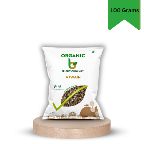 Organic Ajwain , Carrod seeds in a packet of 100 grams