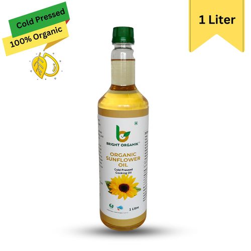 Organic Sunflower Oil (Cold Pressed)