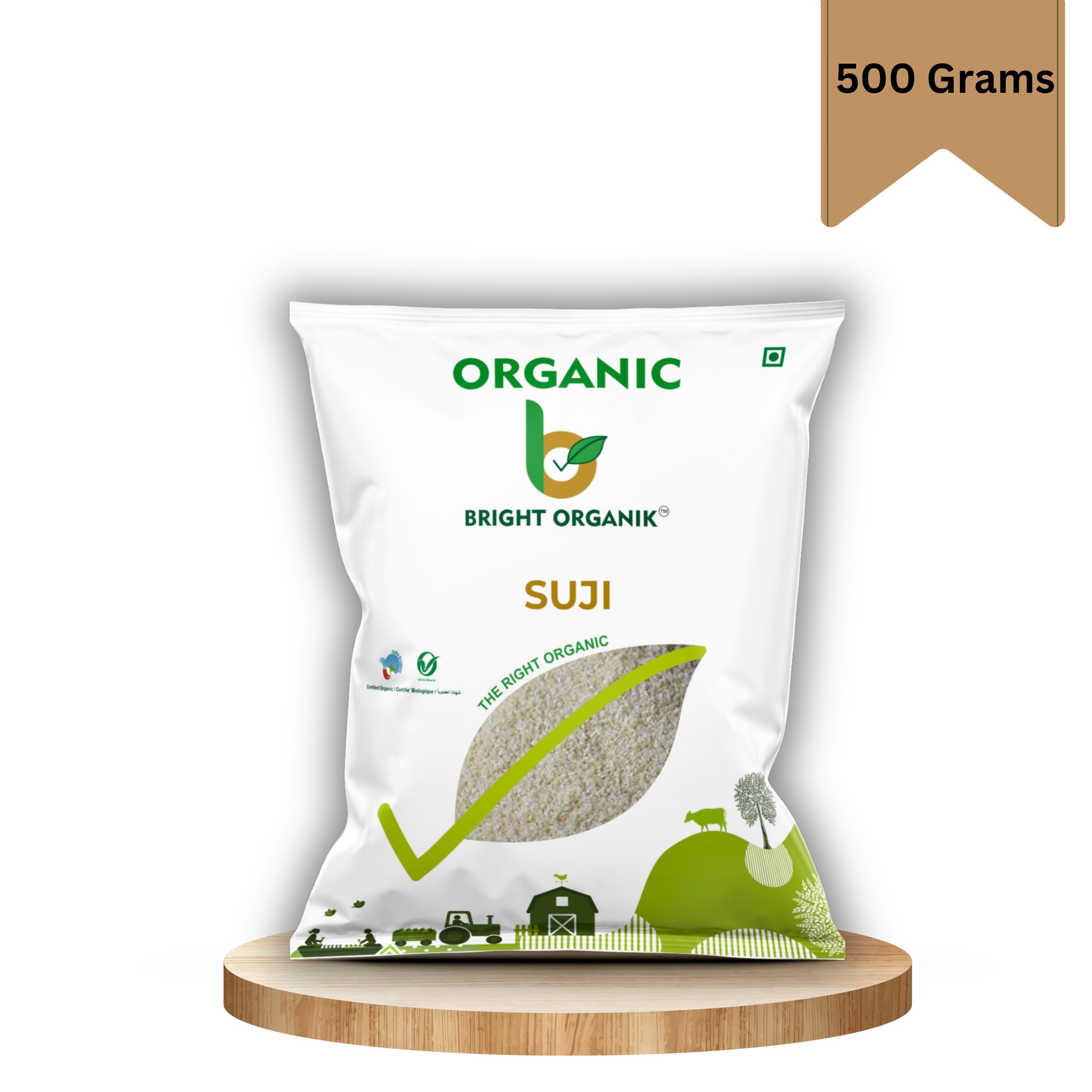 Organic Suji (Rava)