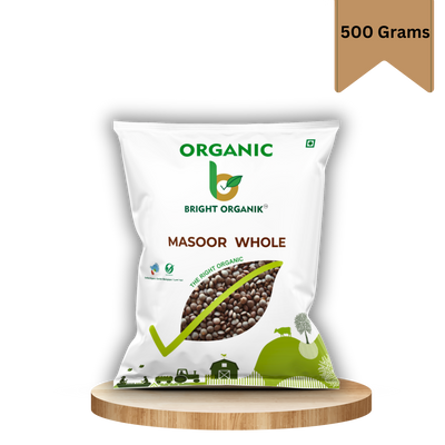 Organic Masoor Dal Whole