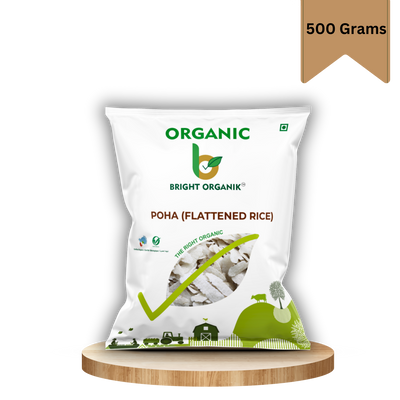 Organic Poha (Flattened Rice)