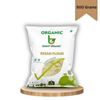 Organic Besan (Chickpea Flour)