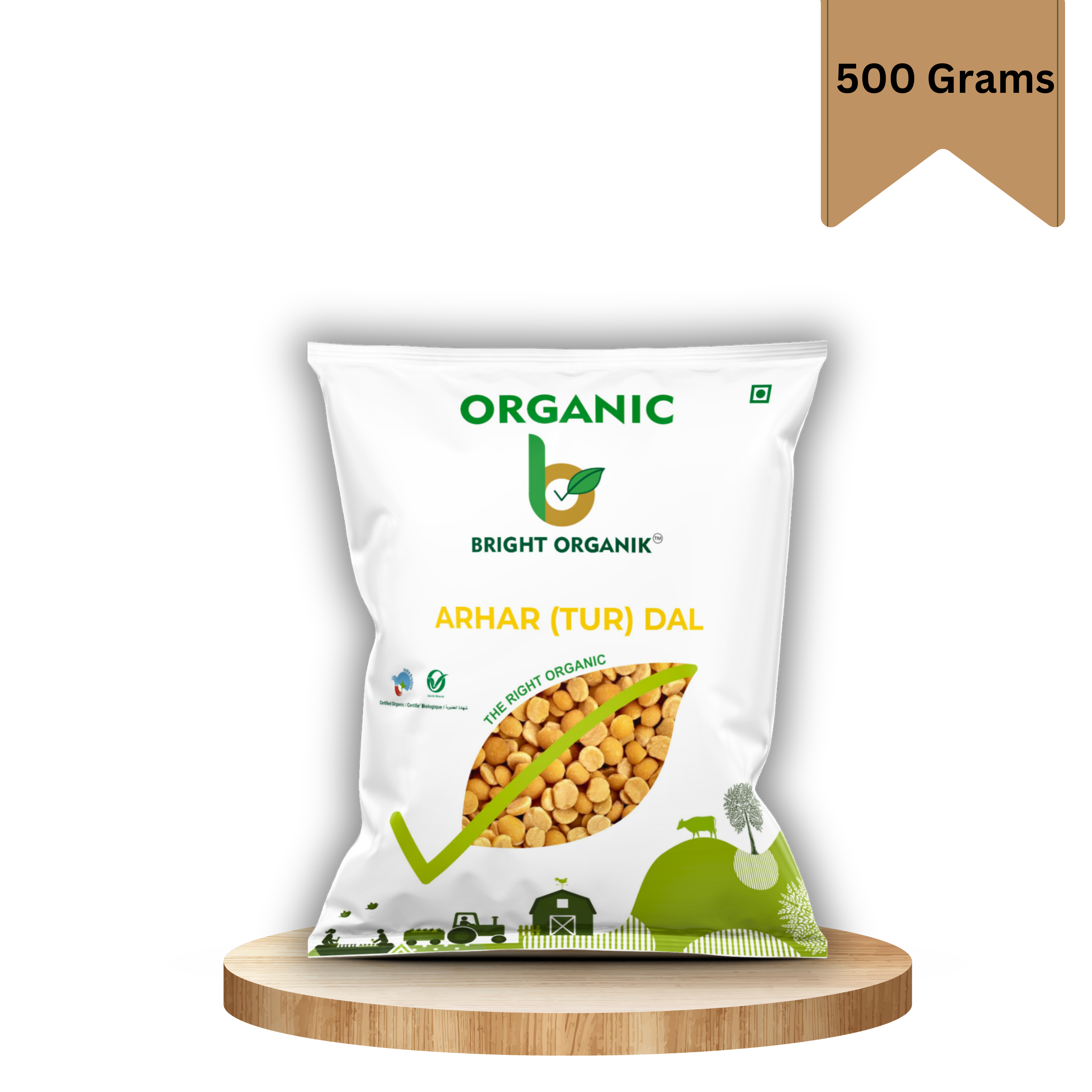 Organic Arhar (Tur) Dal