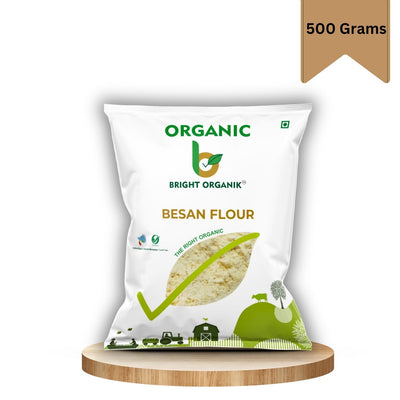 Organic Besan (Chickpea Flour) - Bright Organik