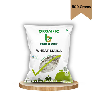 Organic Wheat Maida (All Purpose Flour) - Bright Organik