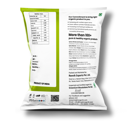 Organic Besan (Chickpea Flour)