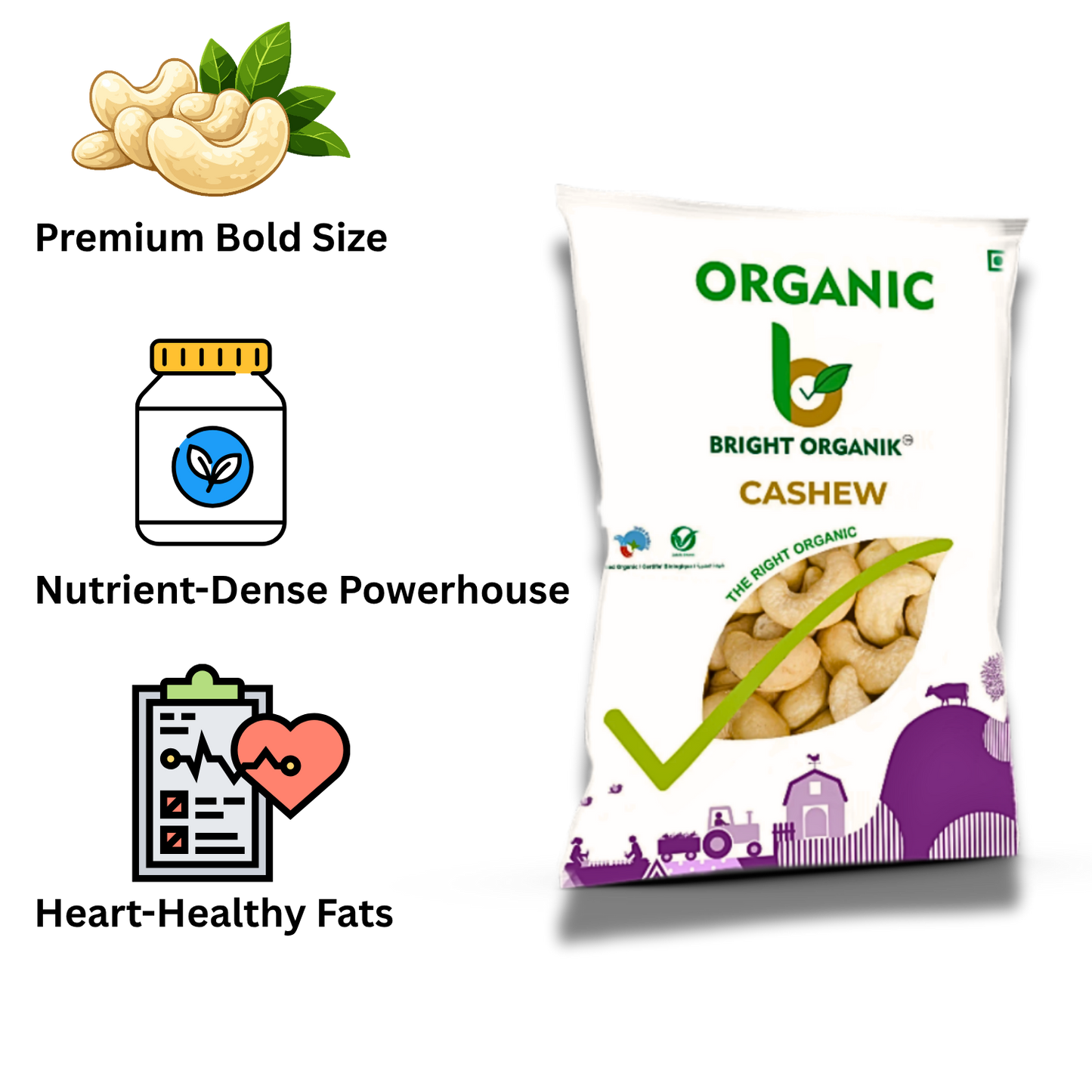 Organic Cashews