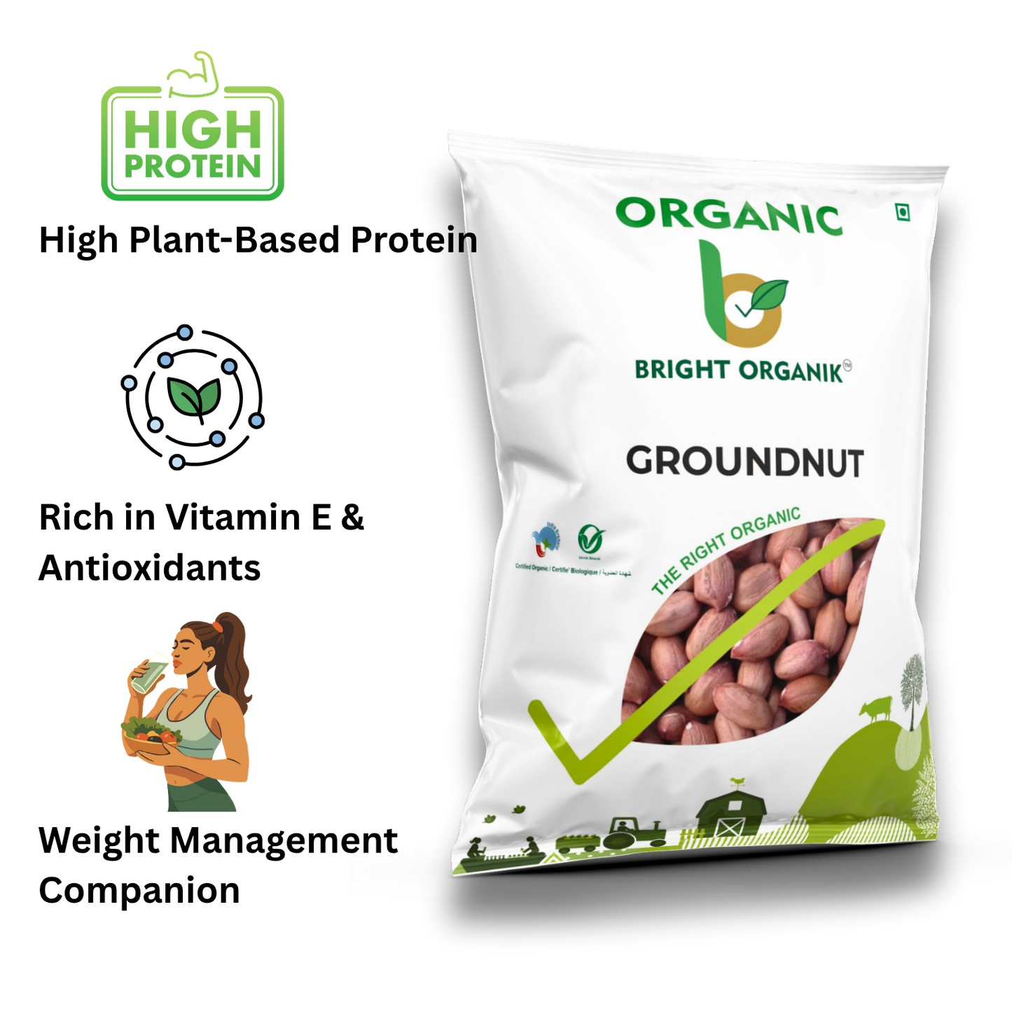 Organic Groundnut (Peanut)