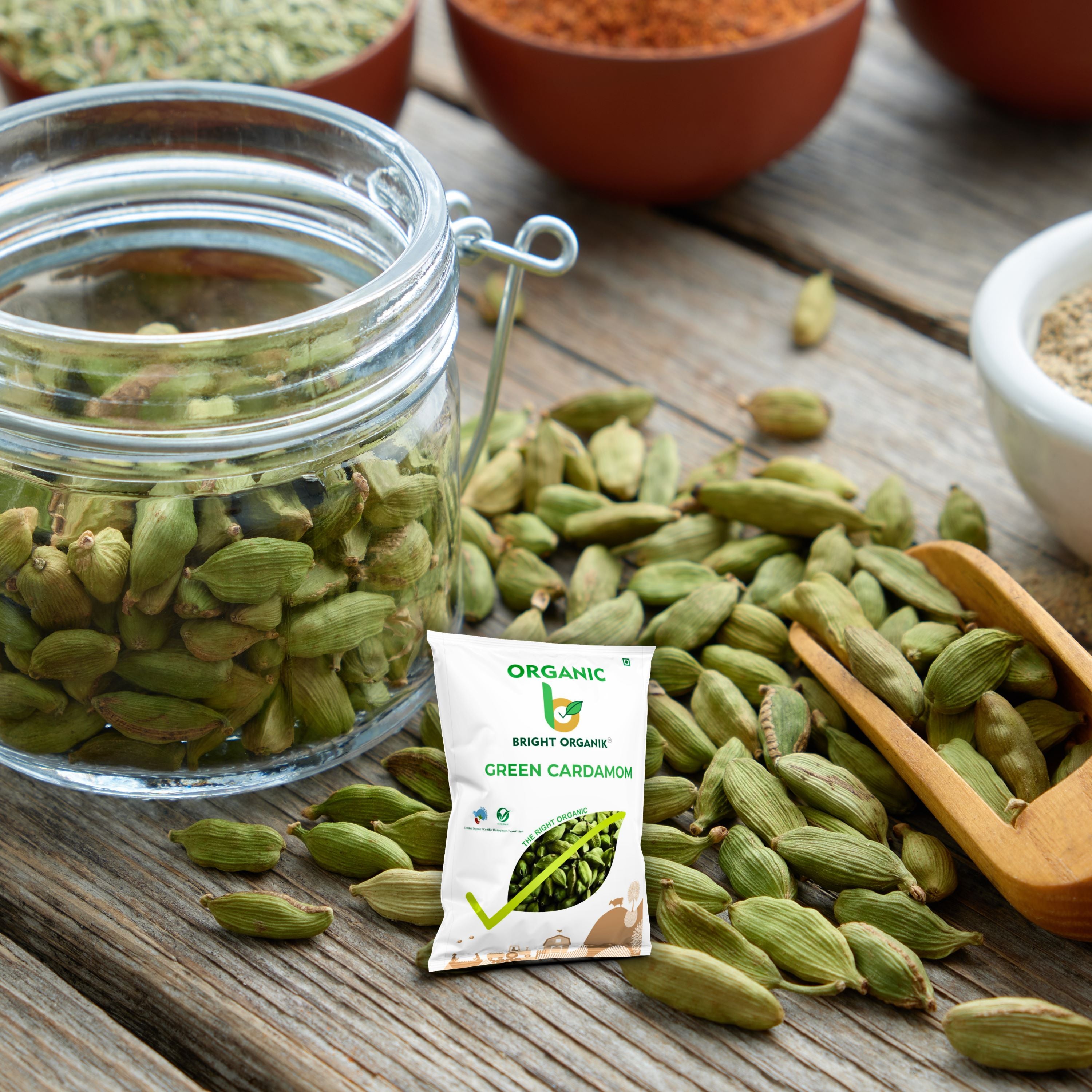 Organic Green Cardamom