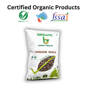 Organic Masoor Dal Whole