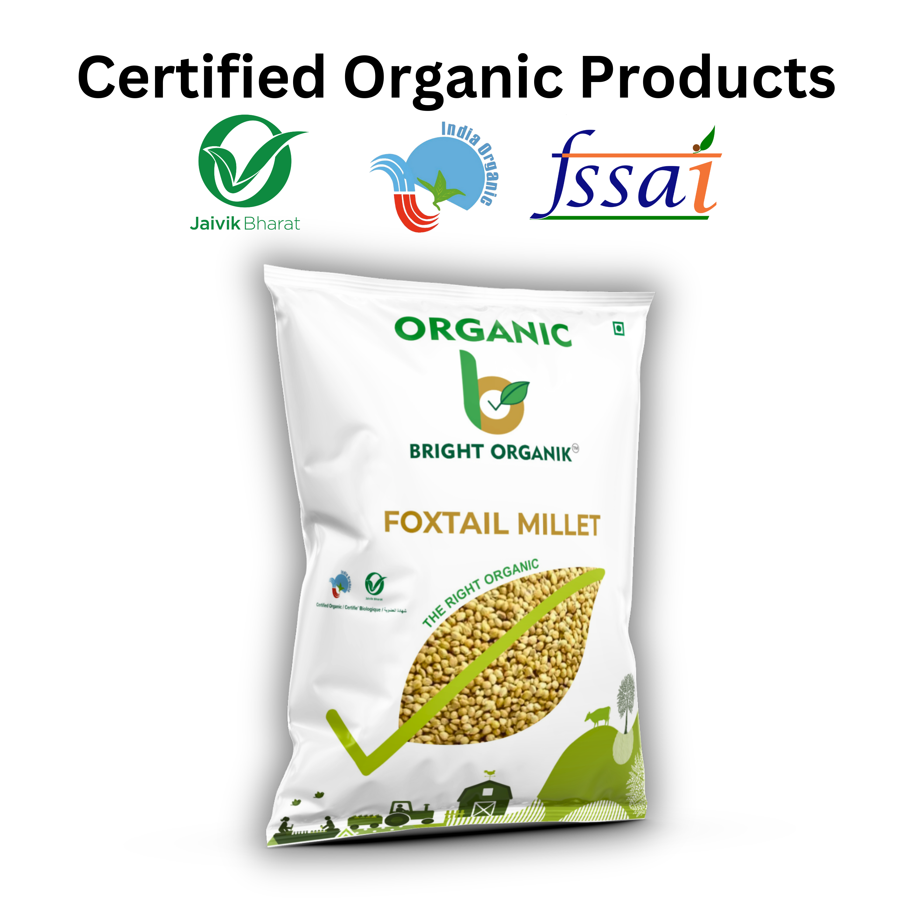 Organic Foxtail Millet