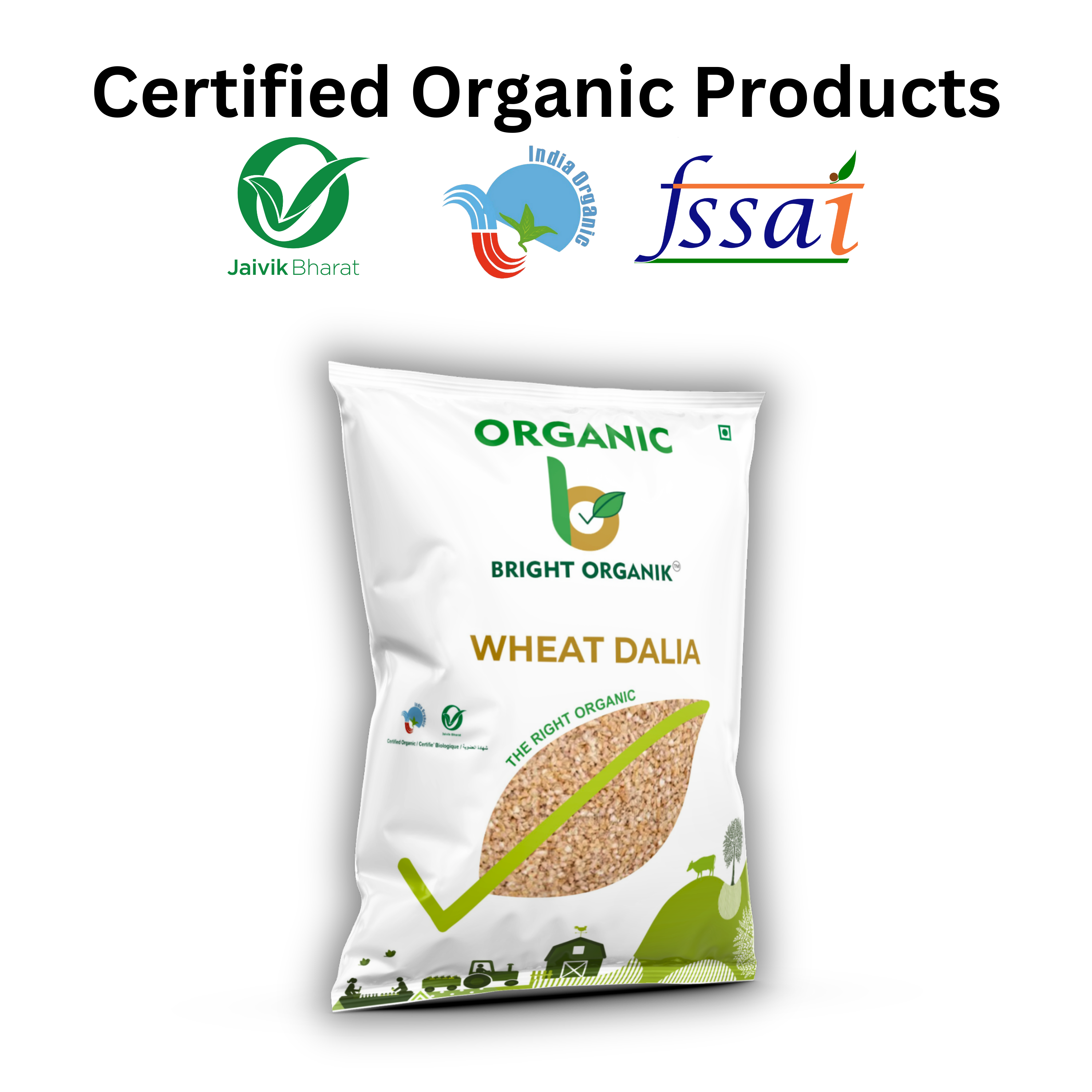 Organic Wheat Dalia