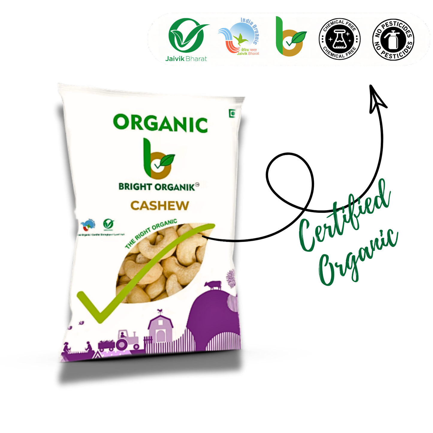 Organic Cashews