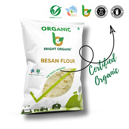Organic Besan (Chickpea Flour)