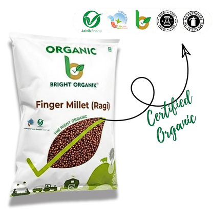 Organic Finger Millet (Ragi)