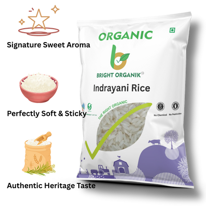 Organic Indrayani Rice