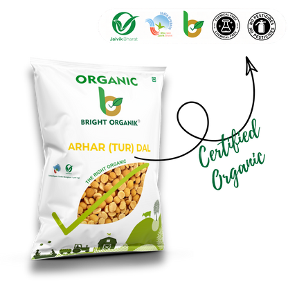 Organic Arhar (Tur) Dal