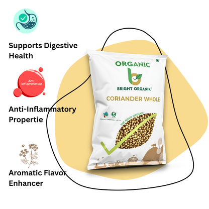 Organic Coriander whole