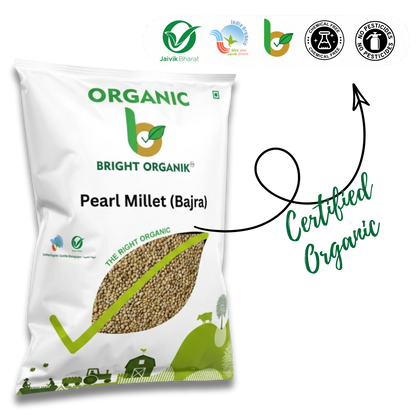 Organic Pearl Millet (Bajra)