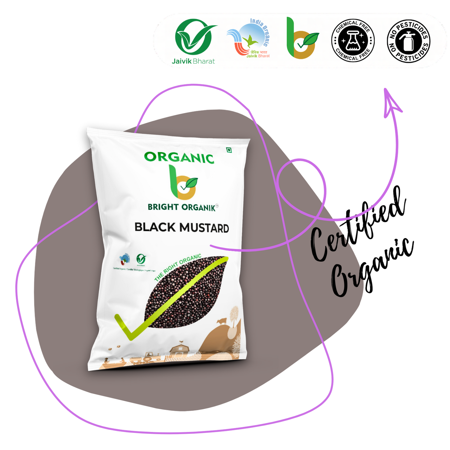 Organic Black Mustard 