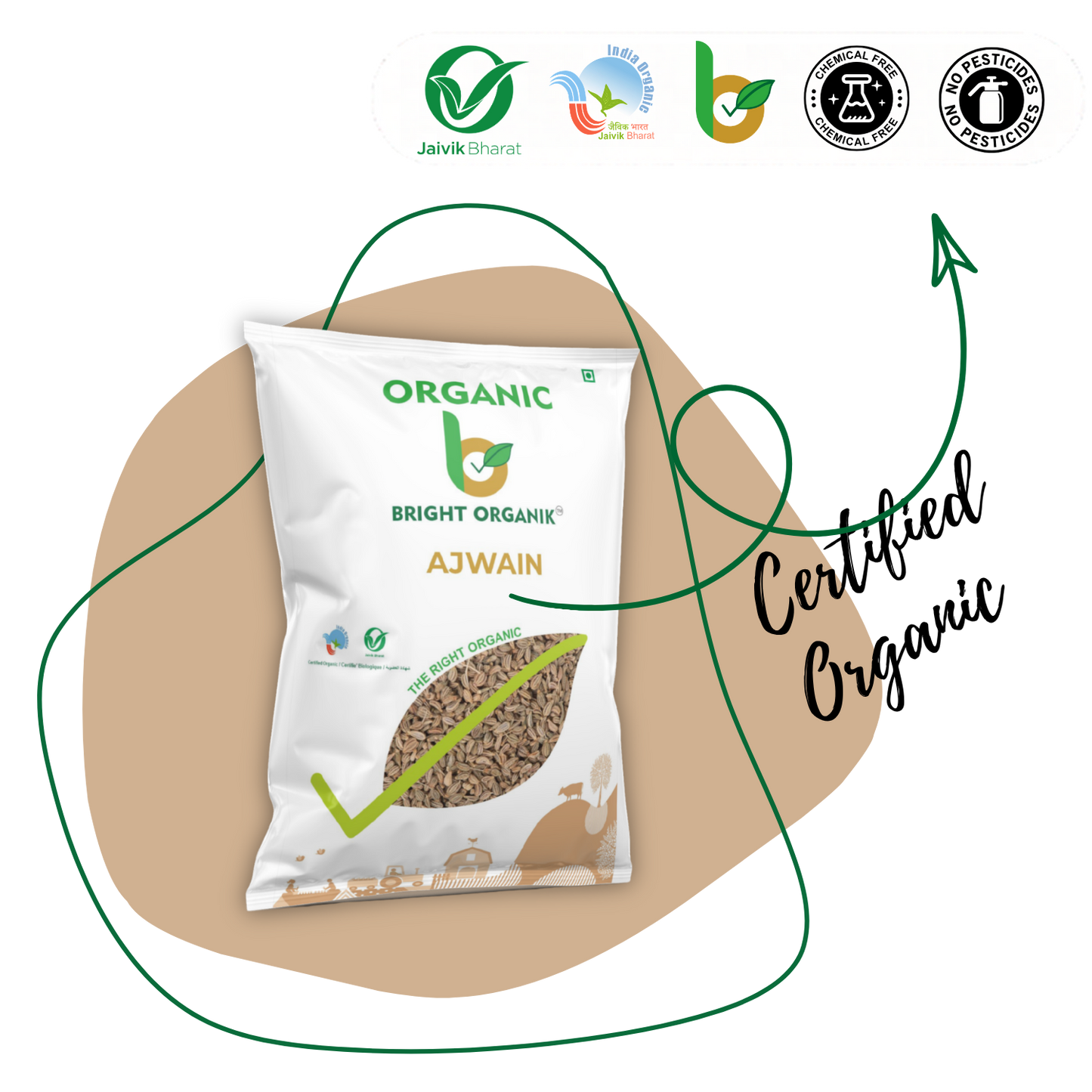 Organic Ajwain 
