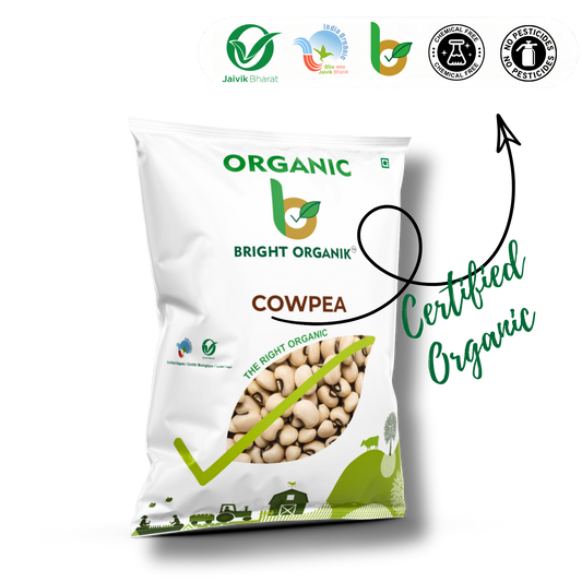 Organic Cowpea (Black Eyed Pea)