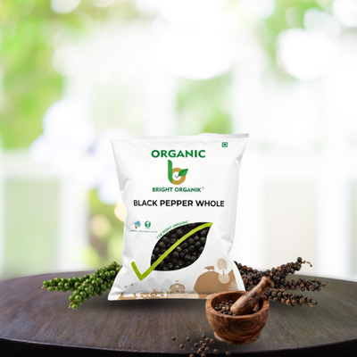 Organic Black Pepper whole