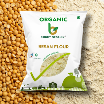 Organic Besan (Chickpea Flour)