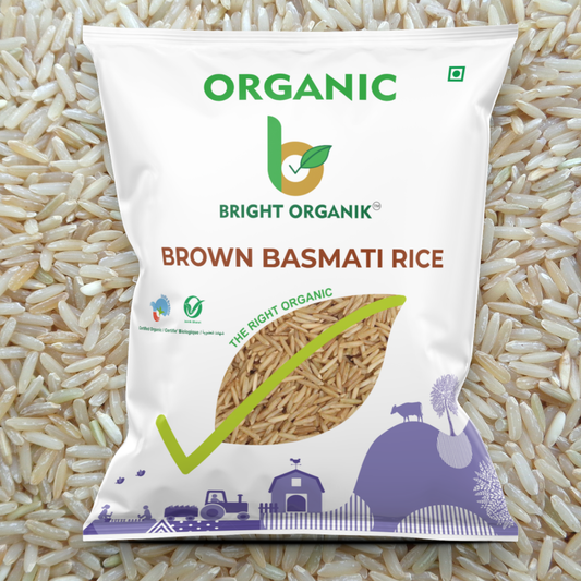 Organic Brown Basmati Rice 
