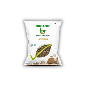 organic ajwain or carrom seeds packet