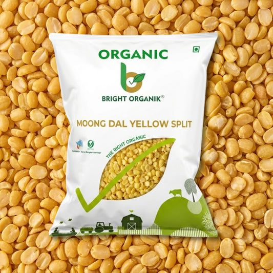 Organic Moong dal yellow
