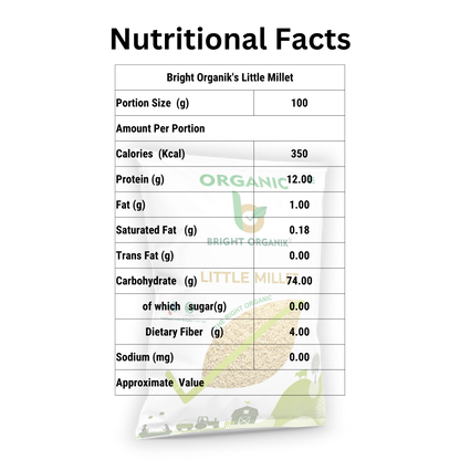 Organic Little Millet